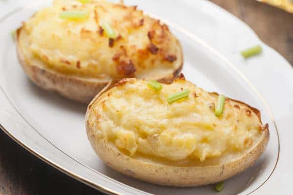 Healthy Cheese Stuffed Potatoes Recipe