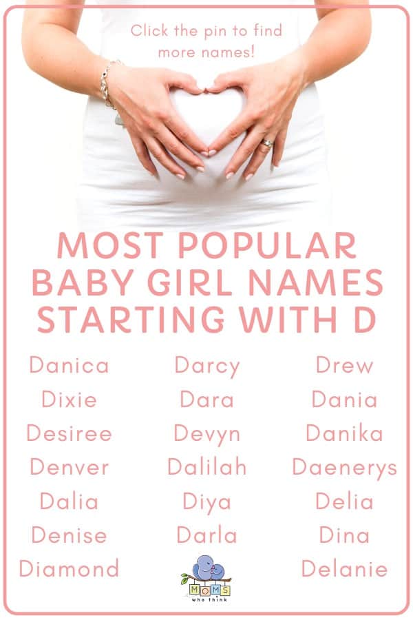 Baby Girl Names That Start With D