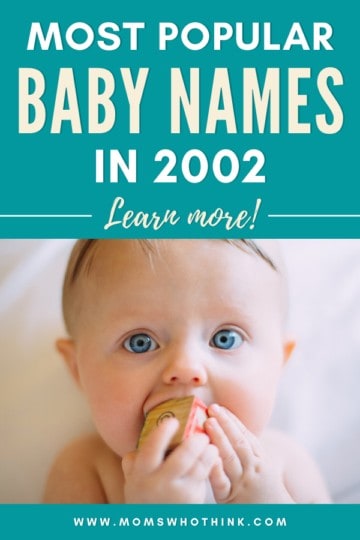 Most Popular Baby Names in 2002