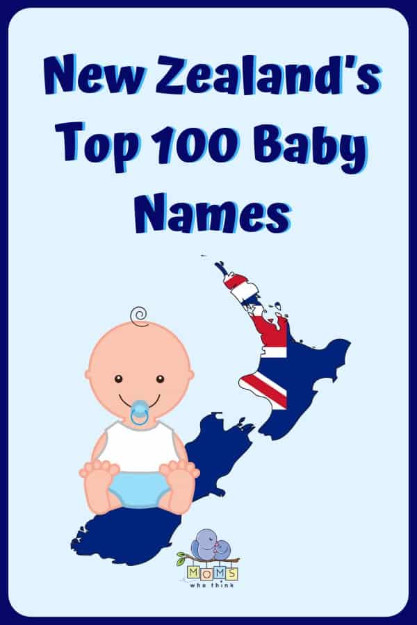 New Zealand S Top 100 Baby Boy And Girl Names