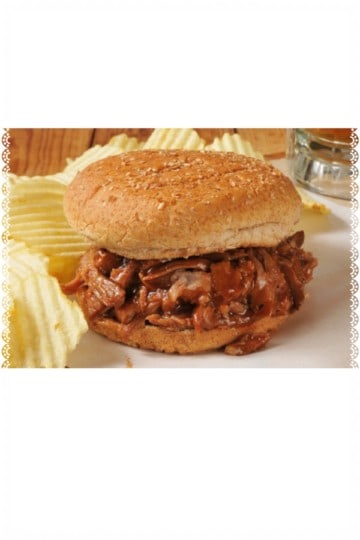 Barbecued Shredded Beef On Kaiser Rolls Recipe 2142