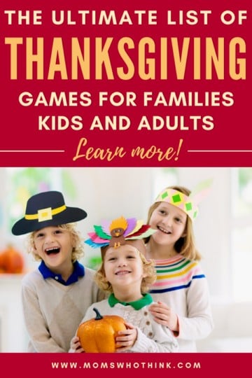 The Ultimate List of Thanksgiving Games For Families, Kids, and Adults