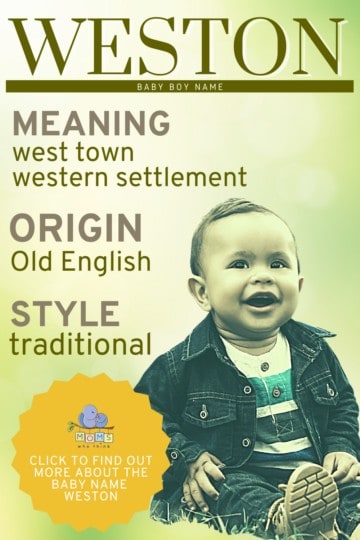 Weston Name Meaning & Origin | Middle Names for Weston