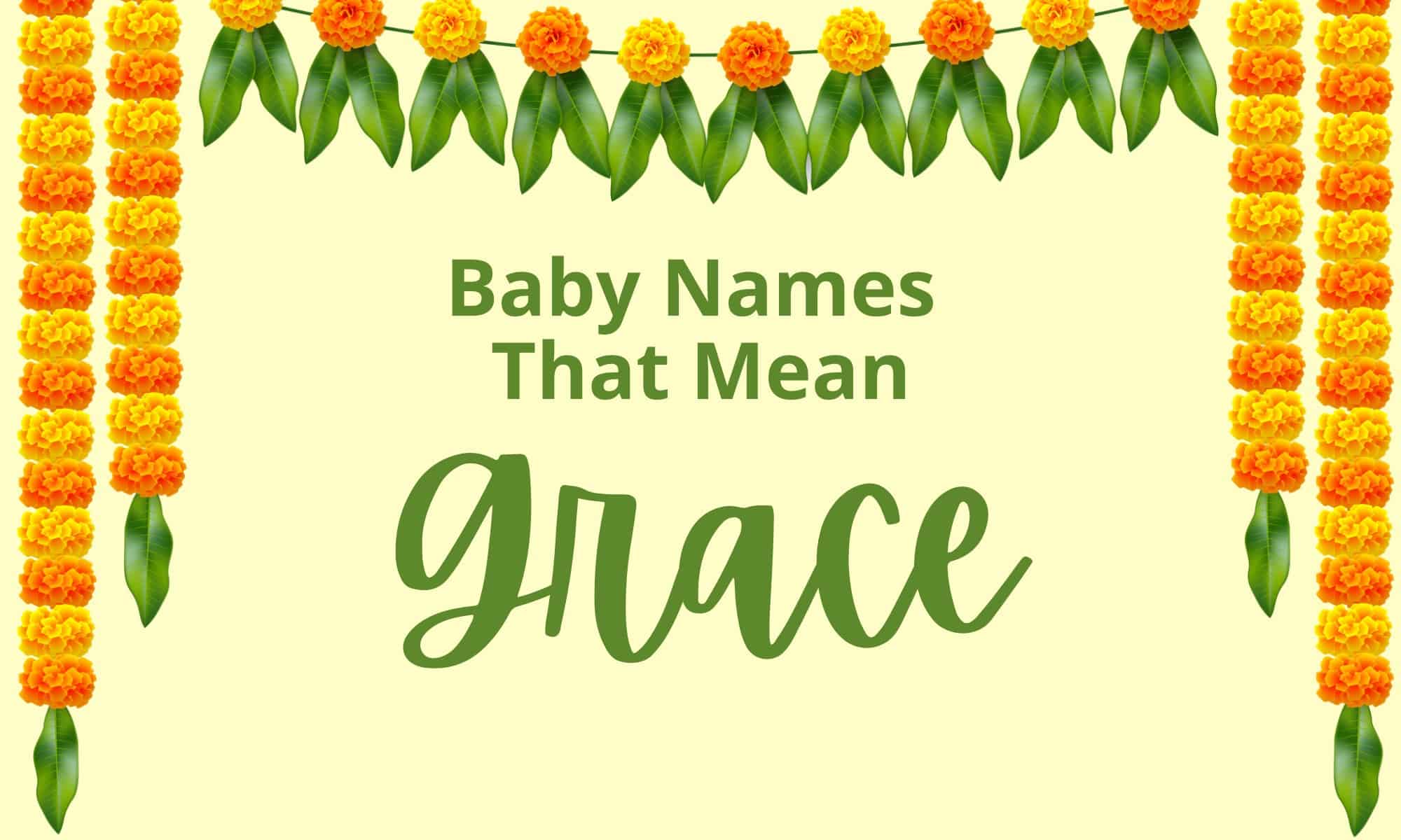 Baby Names That Mean Grace MomsWhoThink