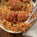 Try the Spaghetti & Meatballs