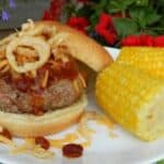 You'll Love This Chili Burgers and Buttered Corn on the Cob Recipe