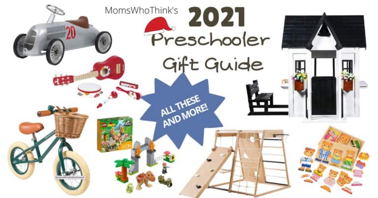 Gift Ideas for Preschoolers for 2021 | MomsWhoThink.com