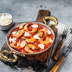 You'll Love This Baked Shrimp with Tomatoes and Feta Recipe